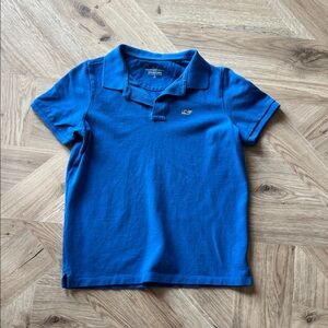 Vineyard Vines Classic Blue Polo for Kids